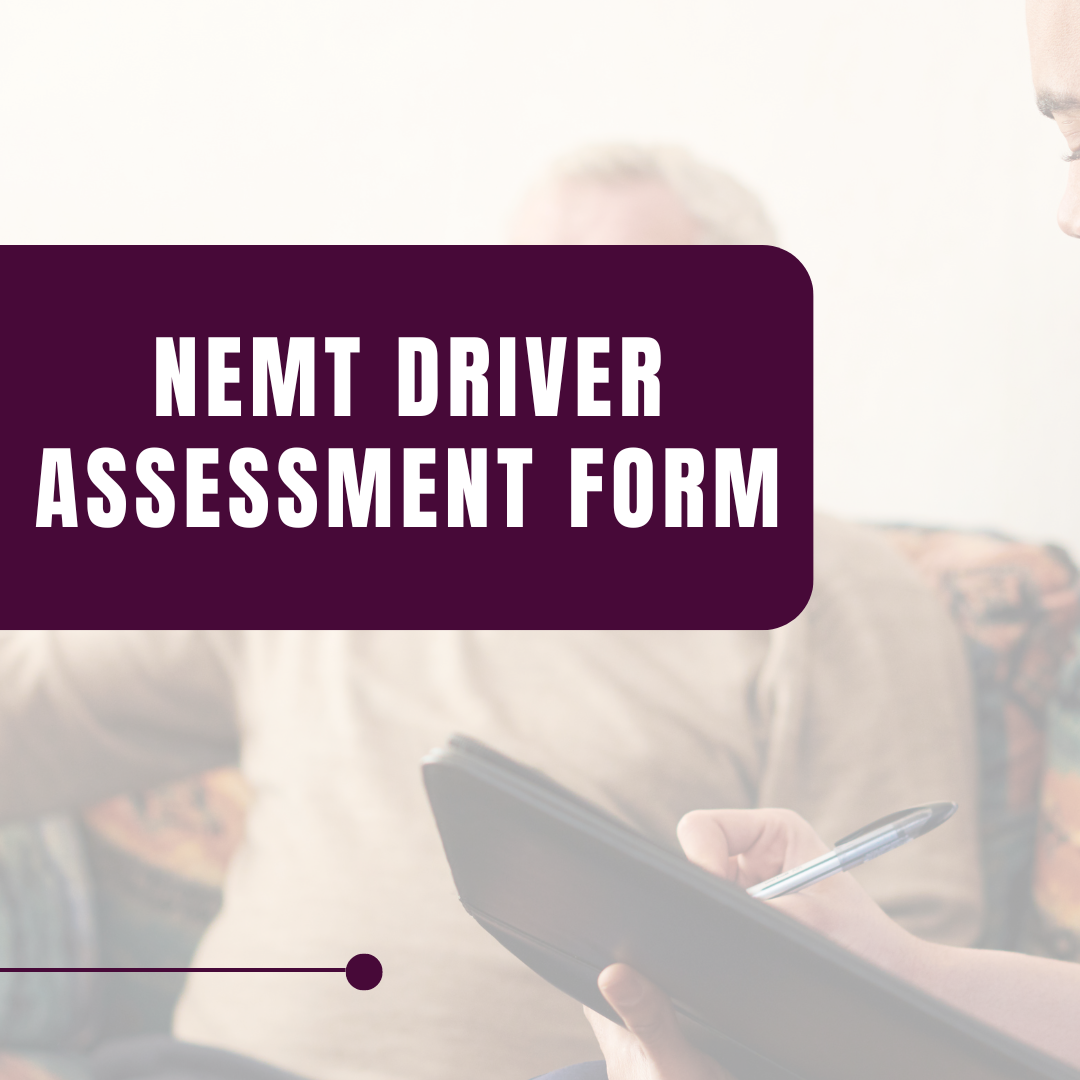 Driver Assessment Form